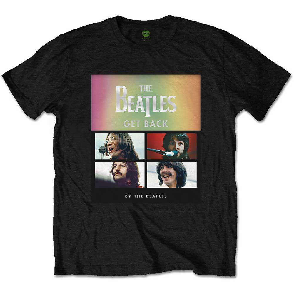 The Beatles Unisex T-Shirt: Album Faces Gradient T-Shirt