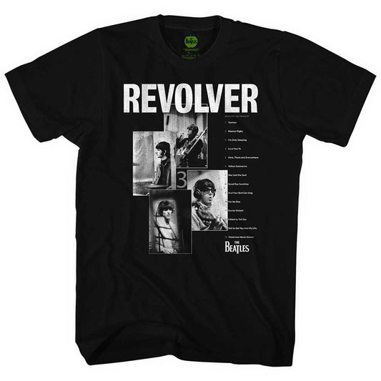 The Beatles Unisex T-Shirt: Revolver Tracklist T-Shirt