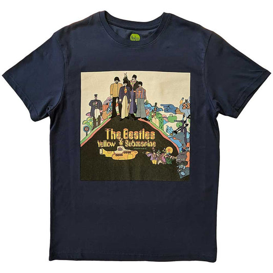 The Beatles Unisex T-Shirt: Yellow Submarine Album Cover T-Shirt