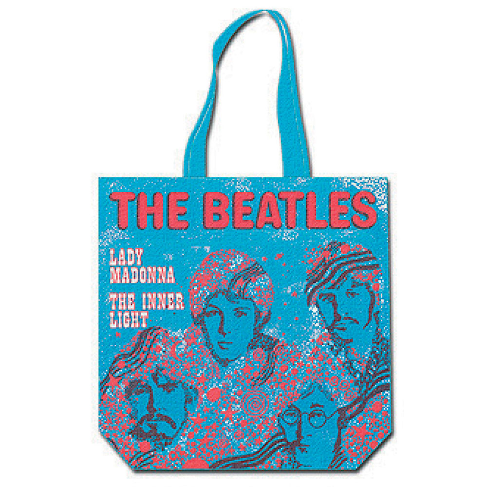 The Beatles Cotton Tote Bag: Lady Madonna (Back Print) Katoenen draagtas