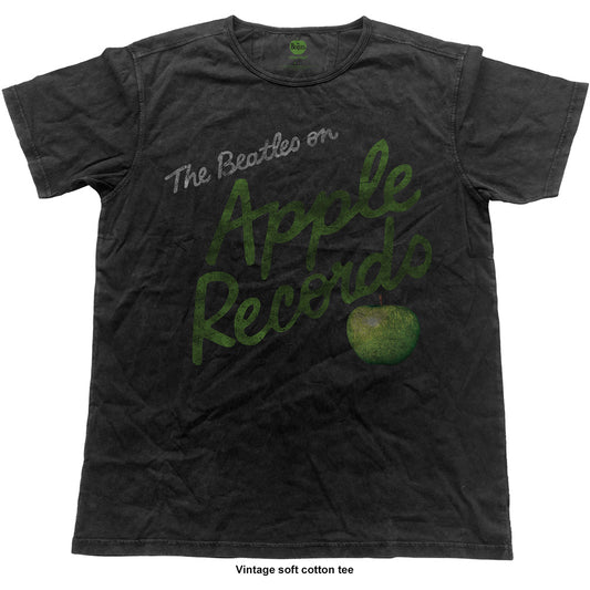 The Beatles Unisex Vintage T-Shirt: Apple Records Vintage T-Shirt