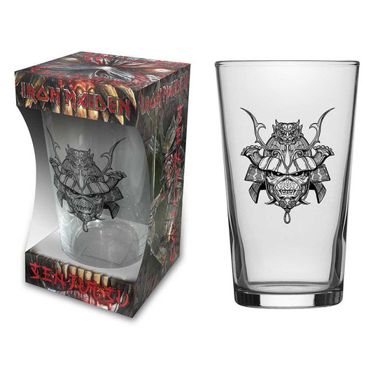 Iron Maiden Beer Glass: Senjutsu (Boxed) Beer Glass