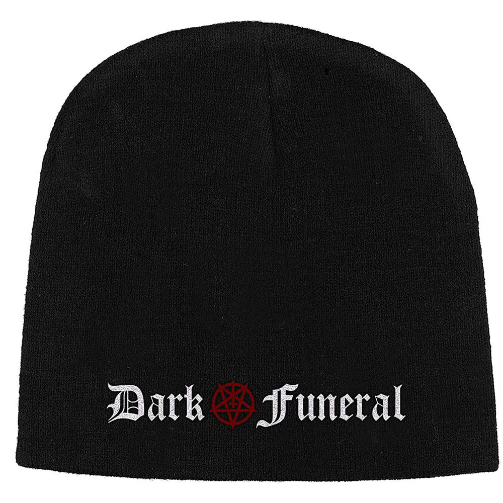 Dark Funeral Unisex Beanie Hat: Logo Muts