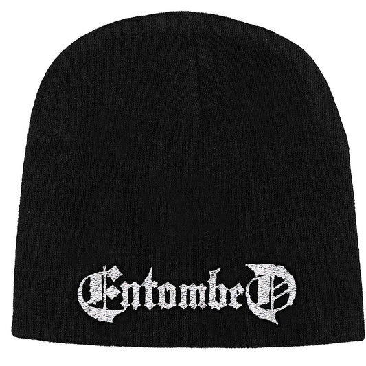 Entombed Unisex Beanie Hat: Logo Muts