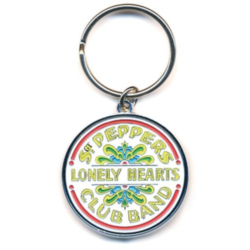 The Beatles Keychain: Sgt Pepper (Enamel In-fill) Sleutelhanger