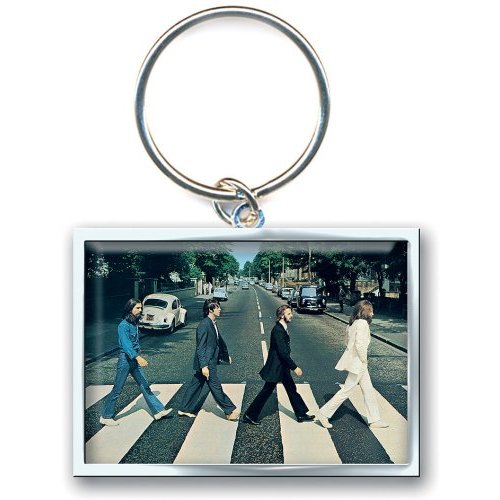 The Beatles Keychain: Abbey Road Crossing (Photo-print) Sleutelhanger