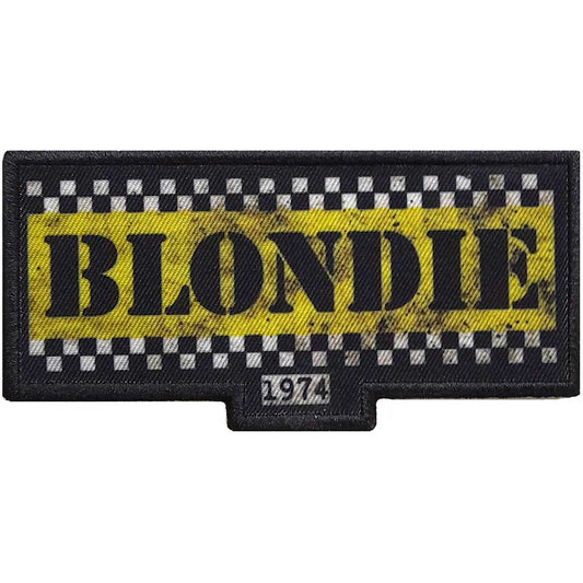 Blondie Standard Patch: Taxi Standaard patch