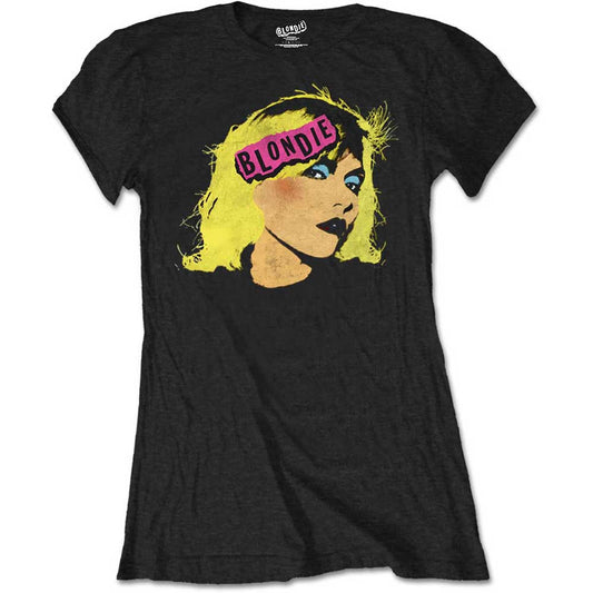 Blondie Ladies T-Shirt: Punk Logo T-Shirt