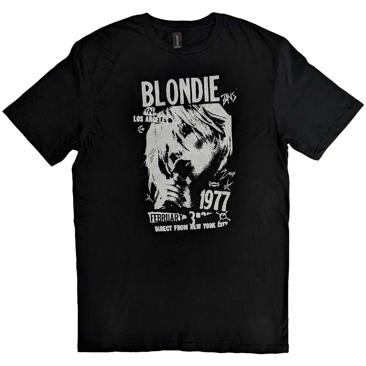 Een foto van een T-Shirt van Blondie.