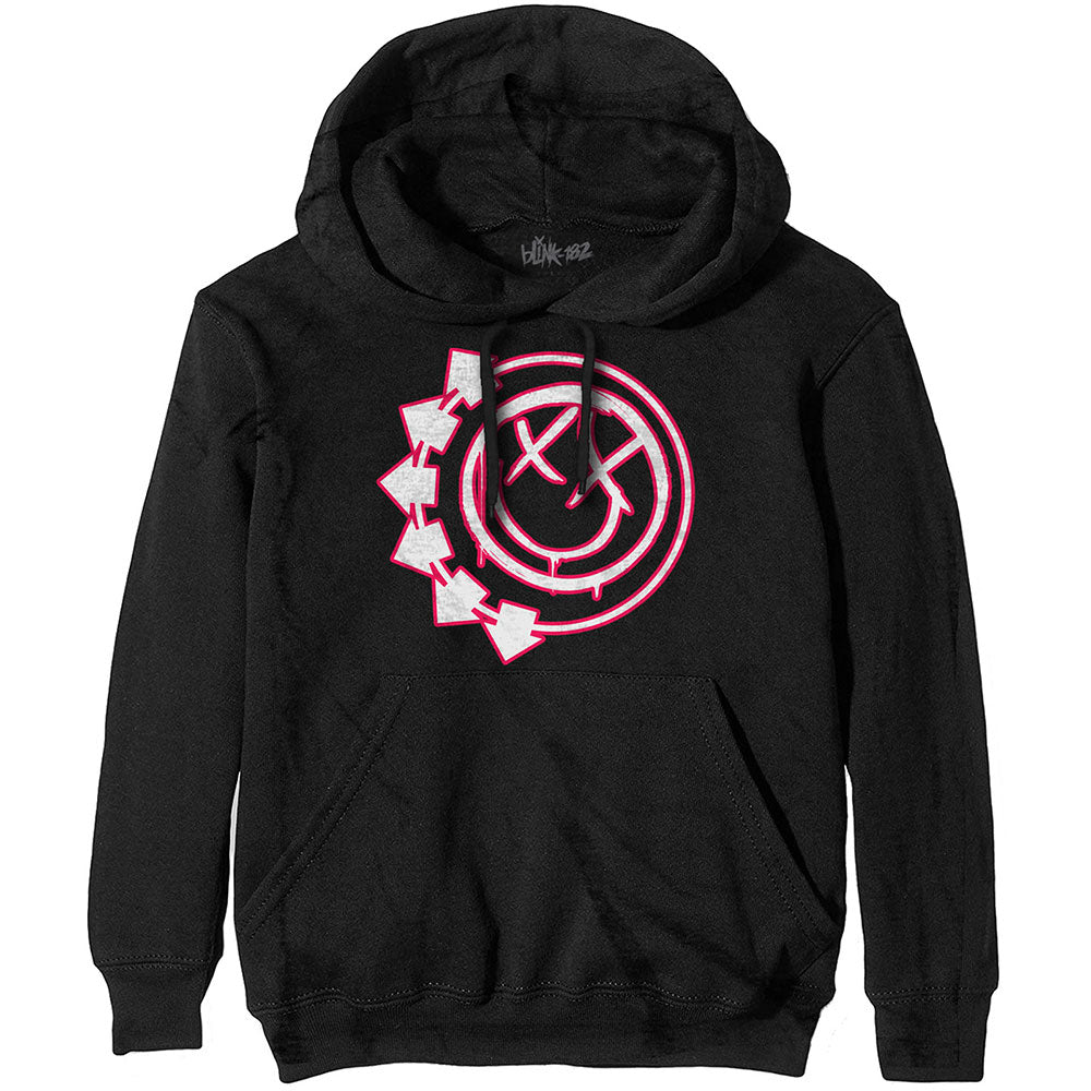 Blink-182 Unisex Pullover Hoodie: Six Arrow Smile Trui met capuchon