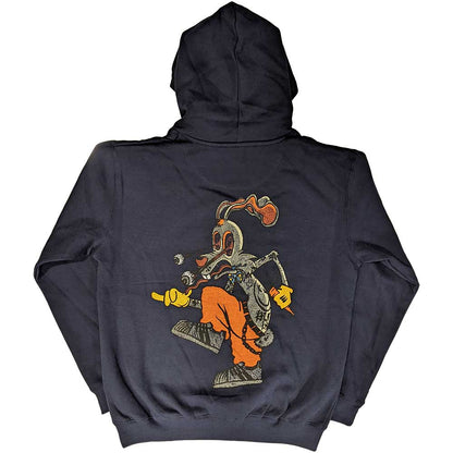 Blink-182 Unisex Pullover Hoodie: Roger Rabbit (Back Print) Trui met capuchon