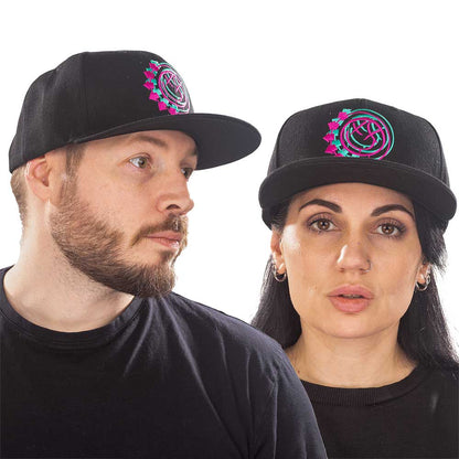 Blink-182 Unisex Snapback Cap: Double Six Arrows Snapback-pet