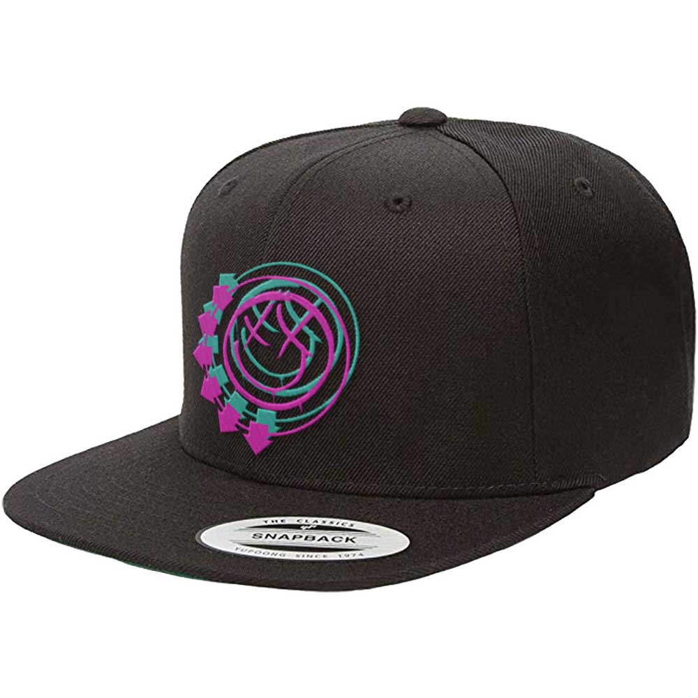 Blink-182 Unisex Snapback Cap: Double Six Arrows Snapback-pet