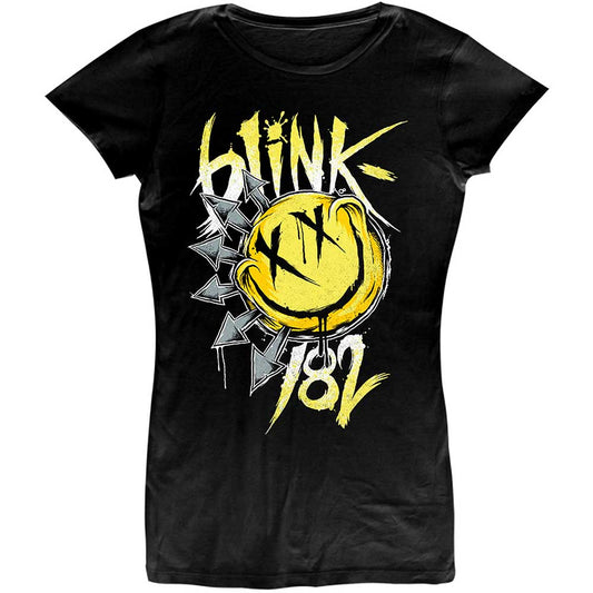 Blink-182 Ladies T-Shirt: Big Smile T-Shirt