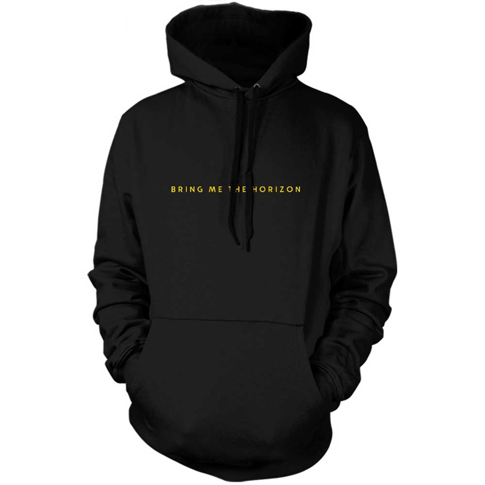 Bring Me The Horizon Unisex Pullover Hoodie: Spray Hex (Back Print) Trui met capuchon