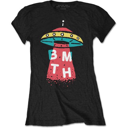 Bring Me The Horizon Ladies T-Shirt: Alien T-Shirt