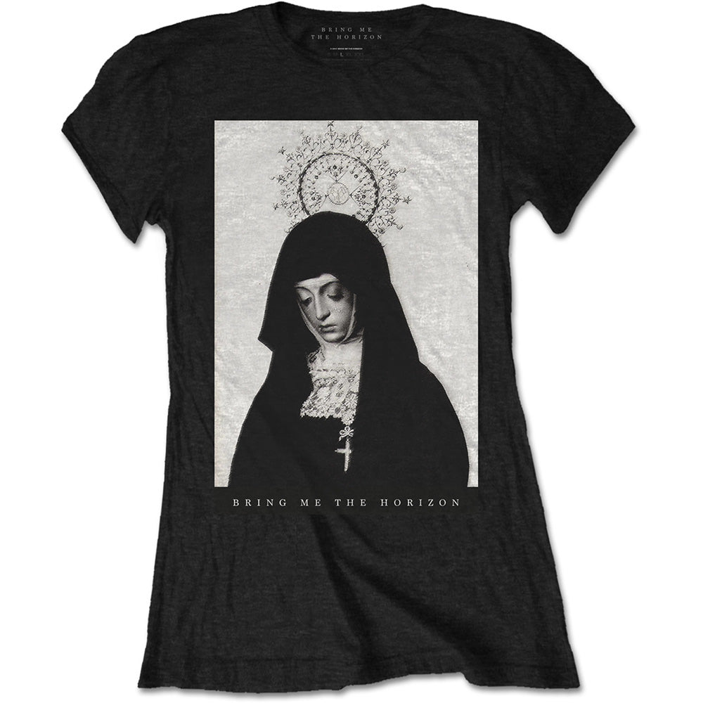 Bring Me The Horizon Ladies T-Shirt: Nun T-Shirt