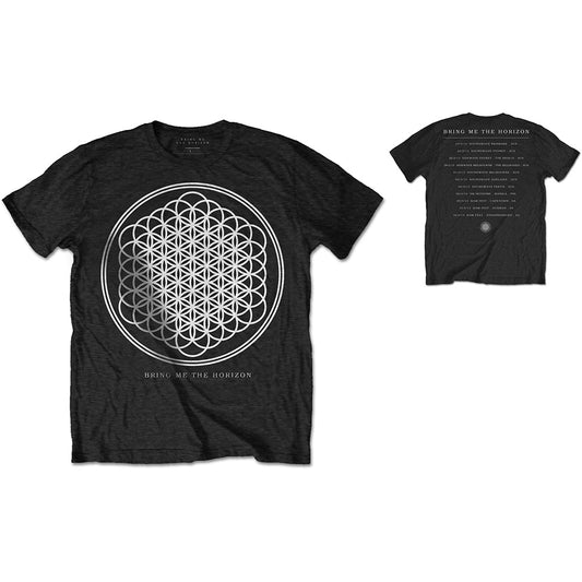 Bring Me The Horizon Unisex T-Shirt: Sempiternal Tour (Back Print) T-Shirt