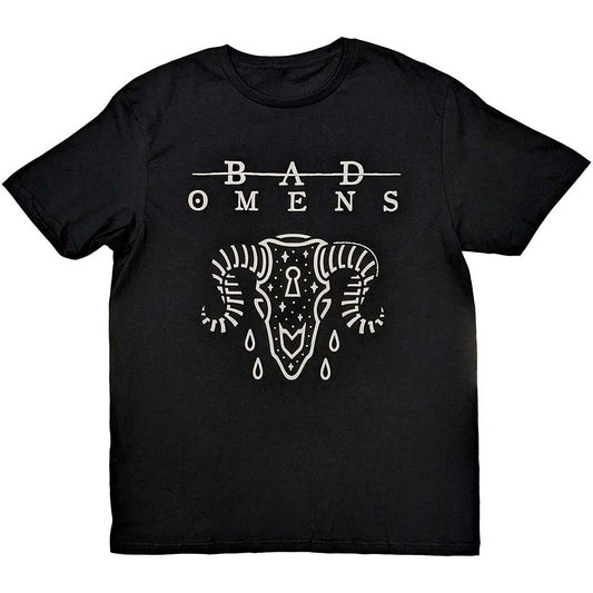 Bad Omens Unisex T-Shirt: Ram Skull T-Shirt