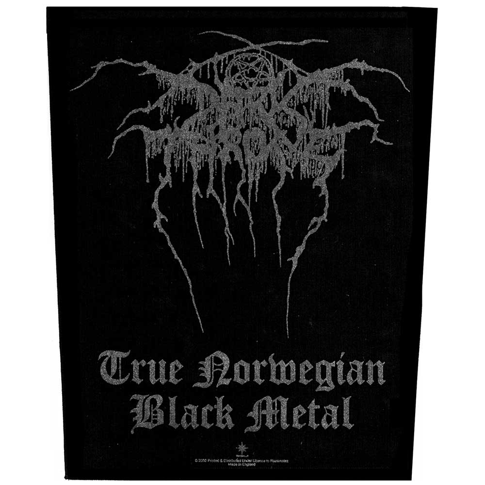 Darkthrone Back Patch: True Norwegian Black Metal Achterpatch