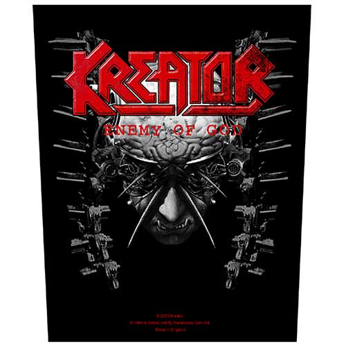 Kreator Back Patch: Enemy of God Achterpatch