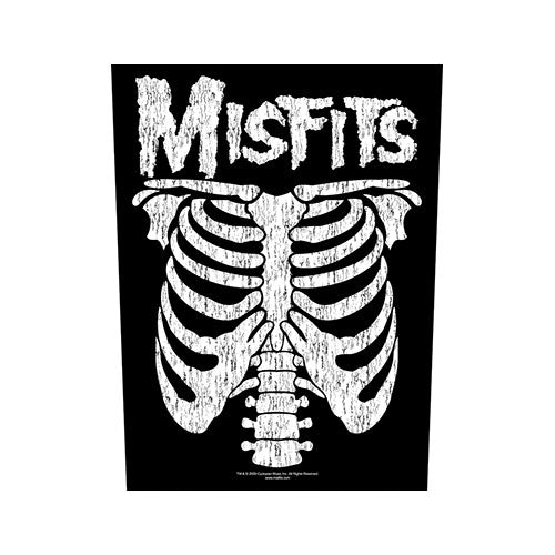 Misfits Back Patch: Ribcage Achterpatch