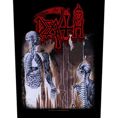 Death Back Patch: Human Achterpatch