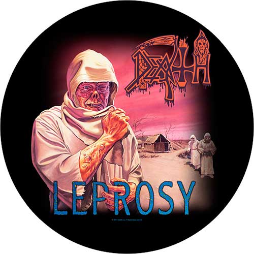 Death Back Patch: Leprosy Achterpatch