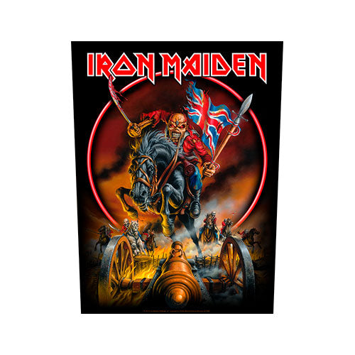 Iron Maiden Back Patch: England Achterpatch