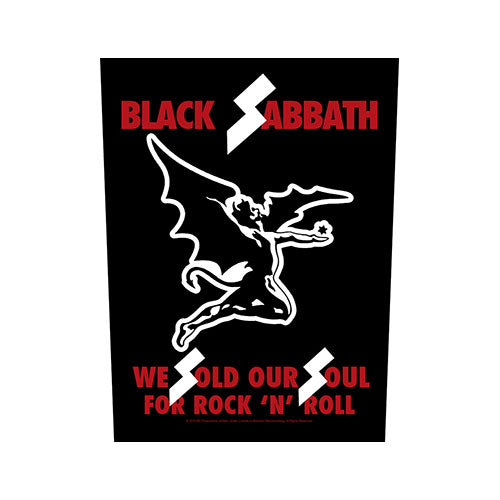 Black Sabbath Back Patch: We Sold Our Souls Achterpatch