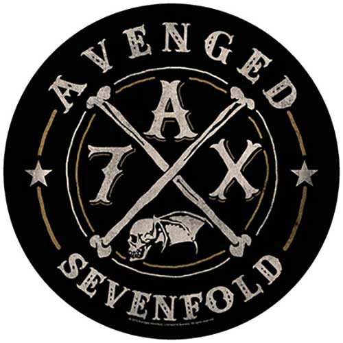 Avenged Sevenfold Back Patch: A7X Achterpatch