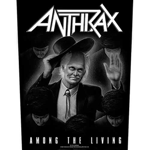 Anthrax Back Patch: Among the Living Achterpatch