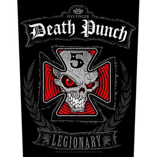 Five Finger Death Punch Back Patch: Legionary Achterpatch