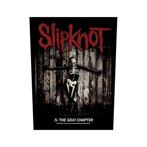 Slipknot Back Patch: .5: The Gray Chapter Achterpatch