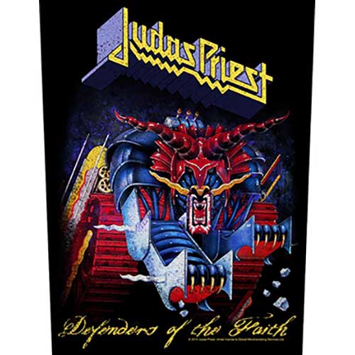 Judas Priest Back Patch: Defenders of the Faith Achterpatch