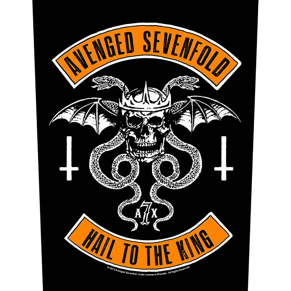 Avenged Sevenfold Back Patch: Biker Achterpatch