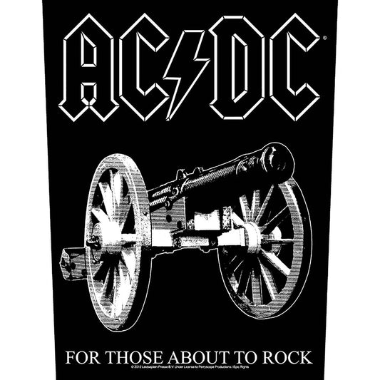 AC/DC Back Patch: For Those About To Rock Achterpatch