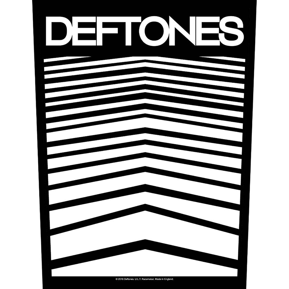 Deftones Back Patch: Abstract Lines Achterpatch