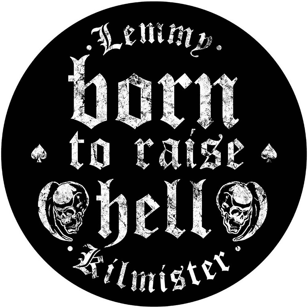 Lemmy Back Patch: Born to Raise Hell Achterpatch