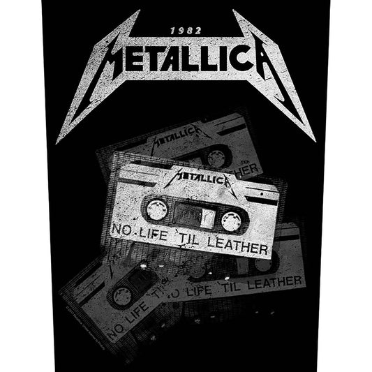Metallica Back Patch: No Life 'Til Leather Achterpatch