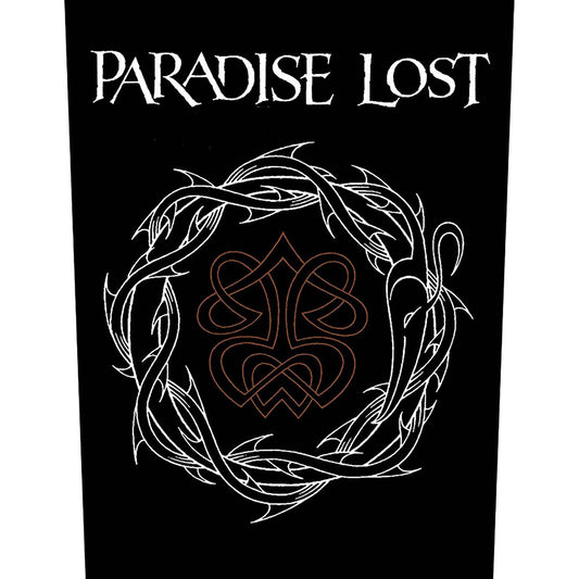 Paradise Lost Back Patch: Crown of Thorns Achterpatch