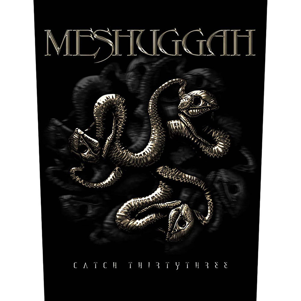 Meshuggah Back Patch: Catch 33 Achterpatch