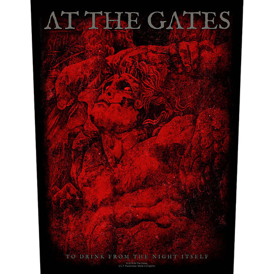 At The Gates Back Patch: To Drink From the Night Itself Achterpatch