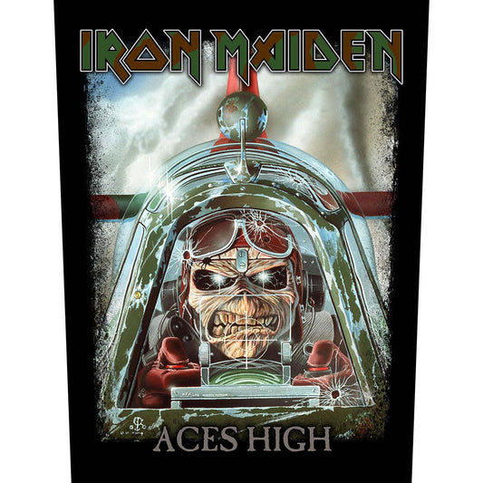Iron Maiden Back Patch: Aces High Achterpatch
