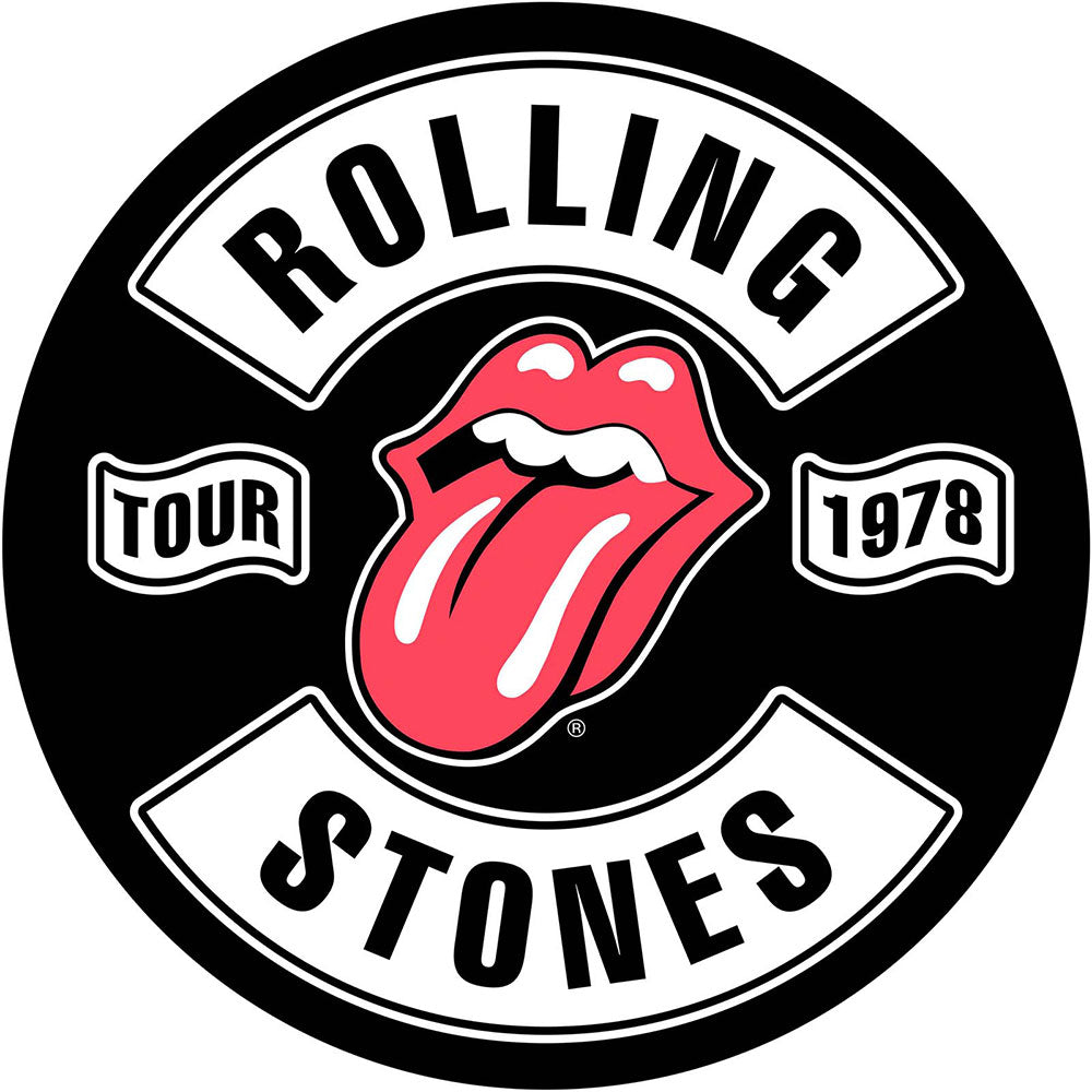 The Rolling Stones Back Patch: Tour 1978 Achterpatch