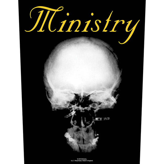 Ministry Back Patch: The Mind is a terrible thing Achterpatch