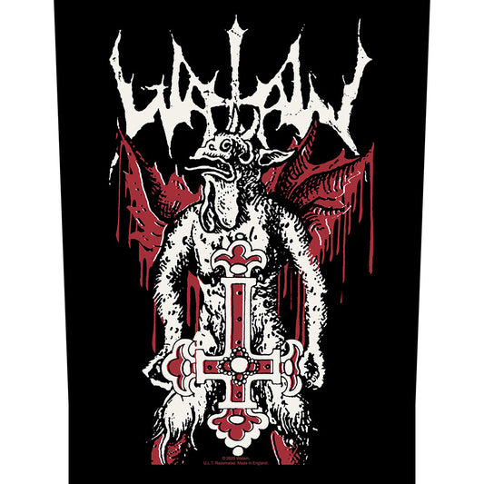 Watain Back Patch: Inverted Cross Achterpatch