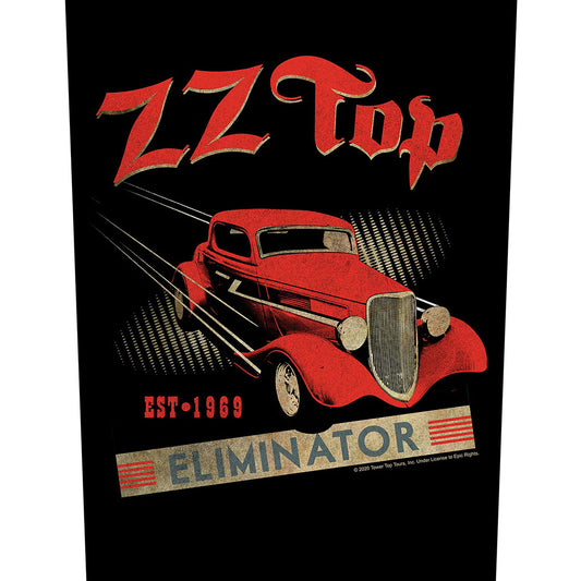 ZZ Top Back Patch: Eliminator Achterpatch