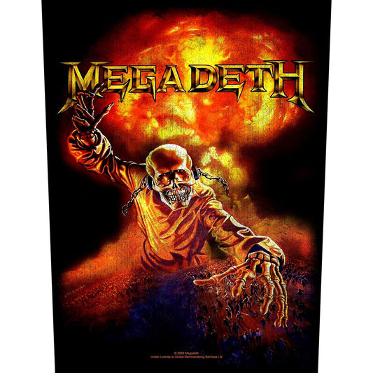 Megadeth Back Patch: Nuclear Achterpatch