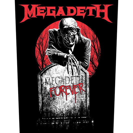 Megadeth Back Patch: Tombstone Achterpatch